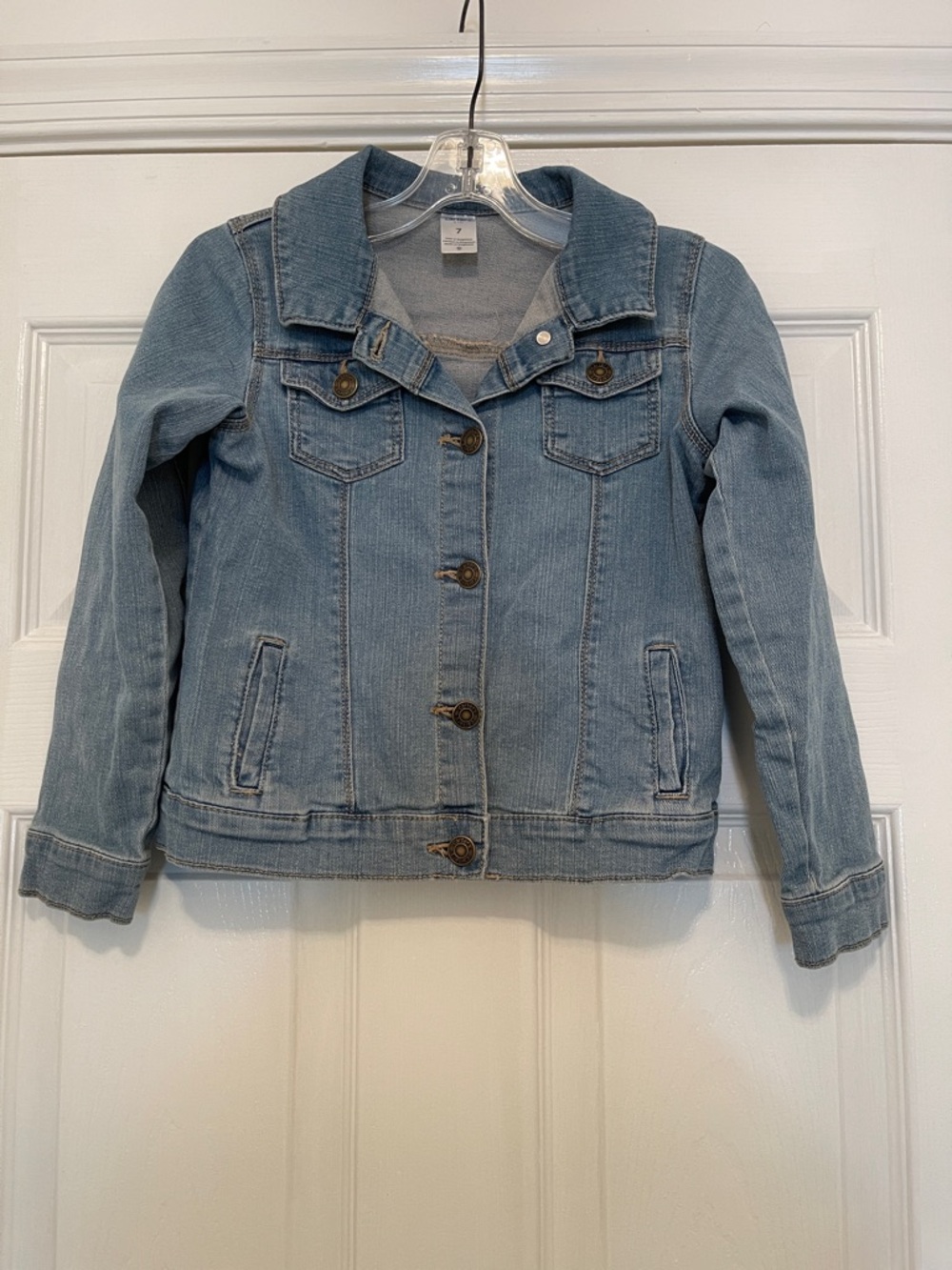 Carter's Denim Jean Jacket, girl's size 7